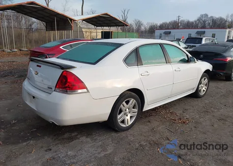 2012 Chevrolet Impala Lt from USA, damaged, VIN 2G1WG5E31C1191306
